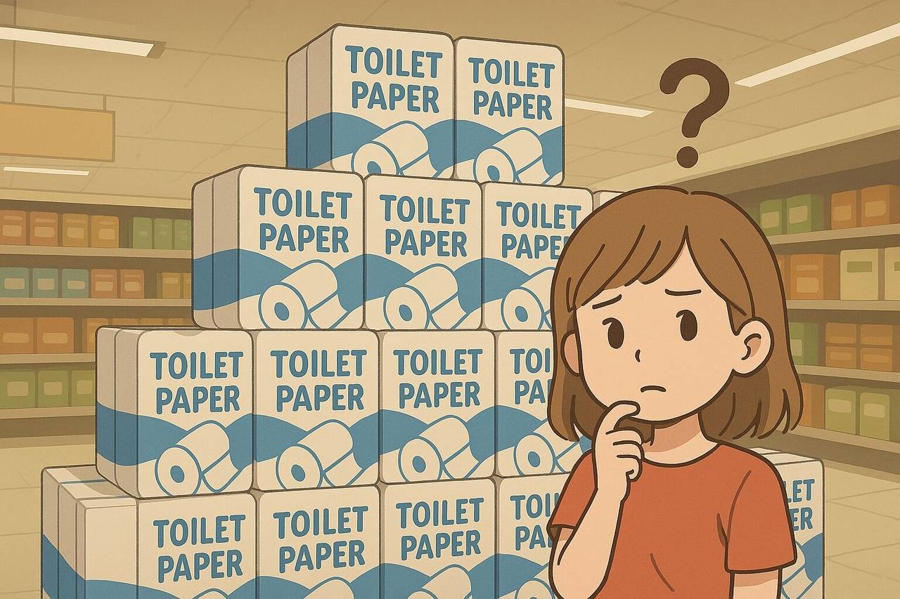 トイレットペーパー計算機